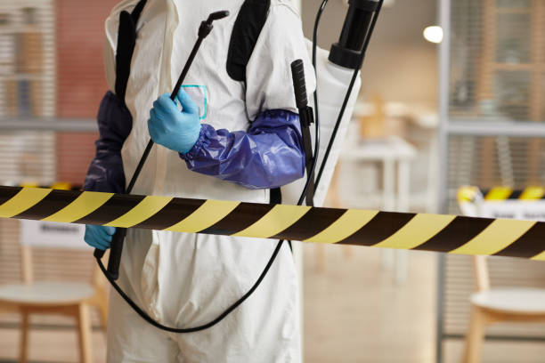 Professional Trauma Scene Cleanup technician working in Clearwater, NE